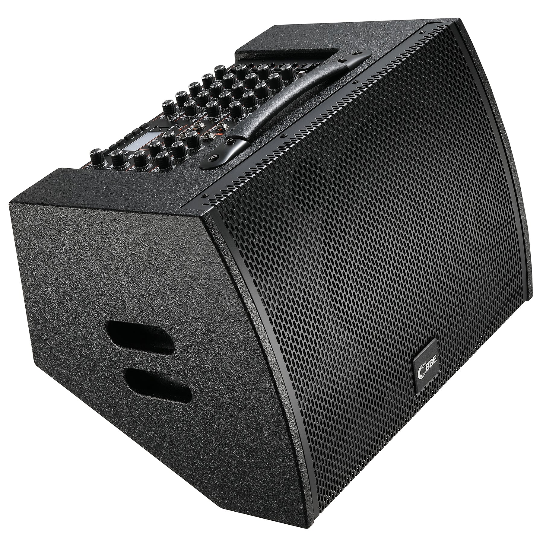 CBBE V10 PRO 500W 3-Way Portable Active PA Speaker with 10" Woofer, Polyurea Waterproof Coating & 4-Ch XLR