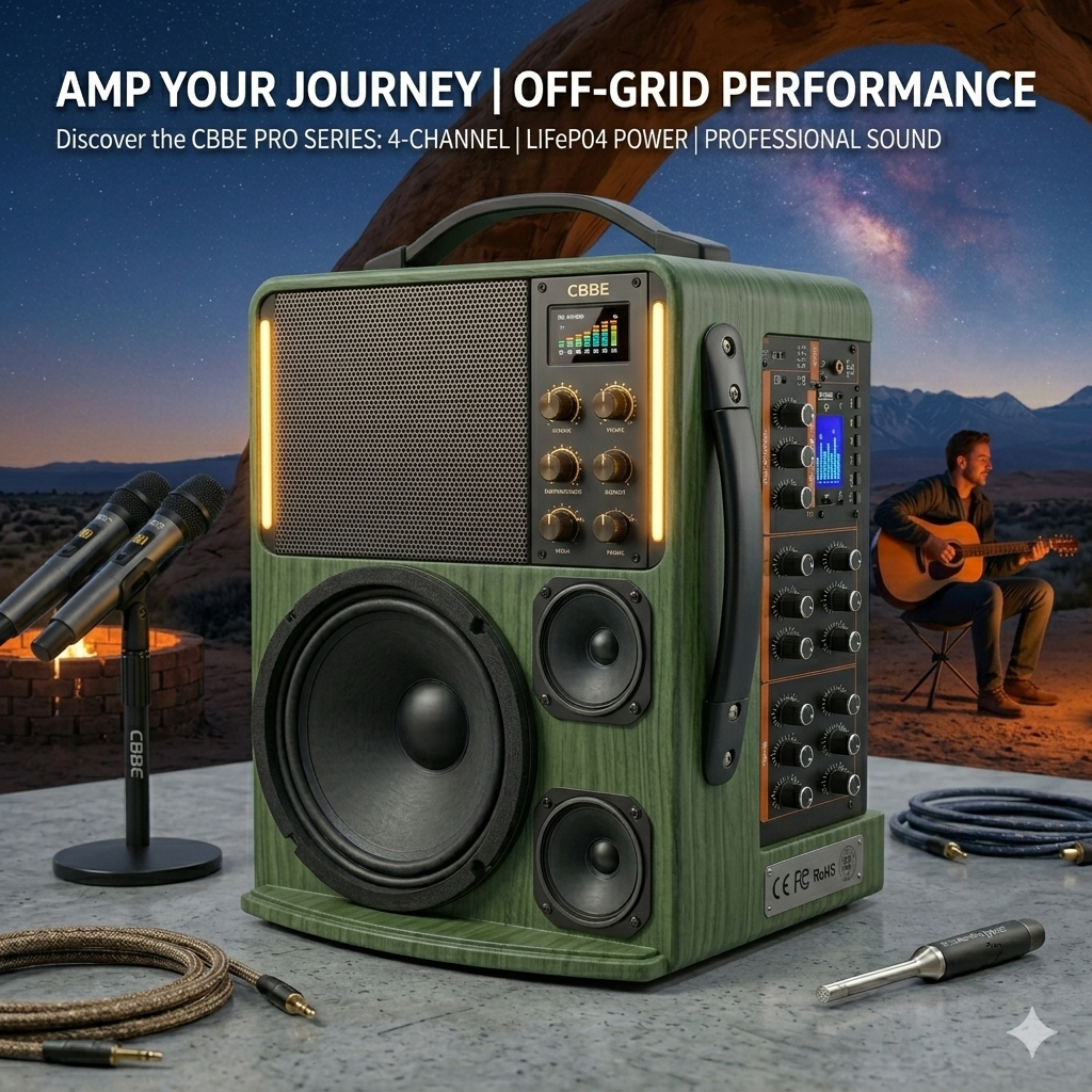 Master Your Mix: Why Serious Street Performers are Switching to CBBE Pro Audio
