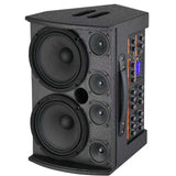 CBBE V8 PRO 400W Portable Active PA Speaker with Dual 8" Woofers, 32-bit DSP & 4-Ch XLR